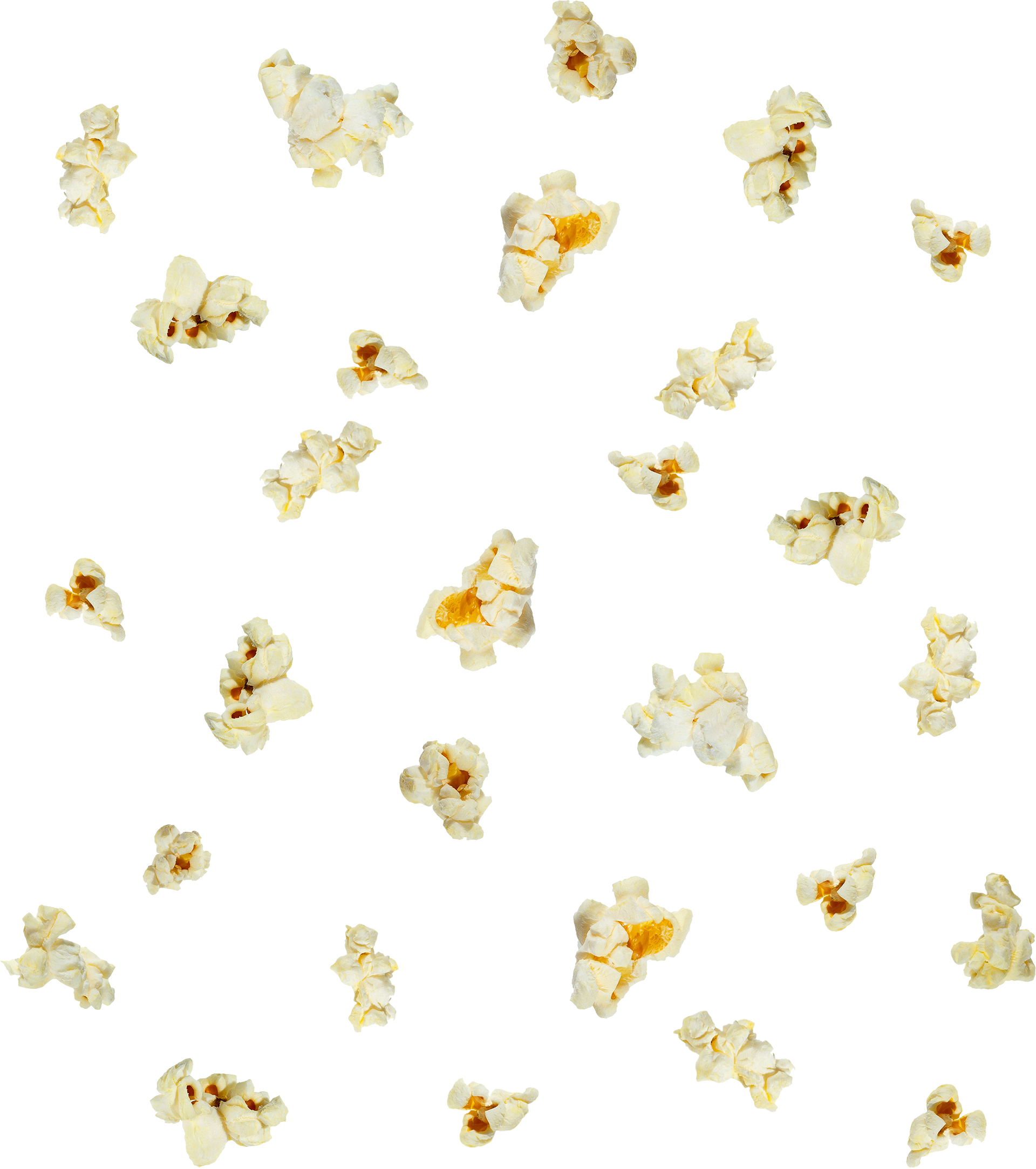 flying popcorn kernels