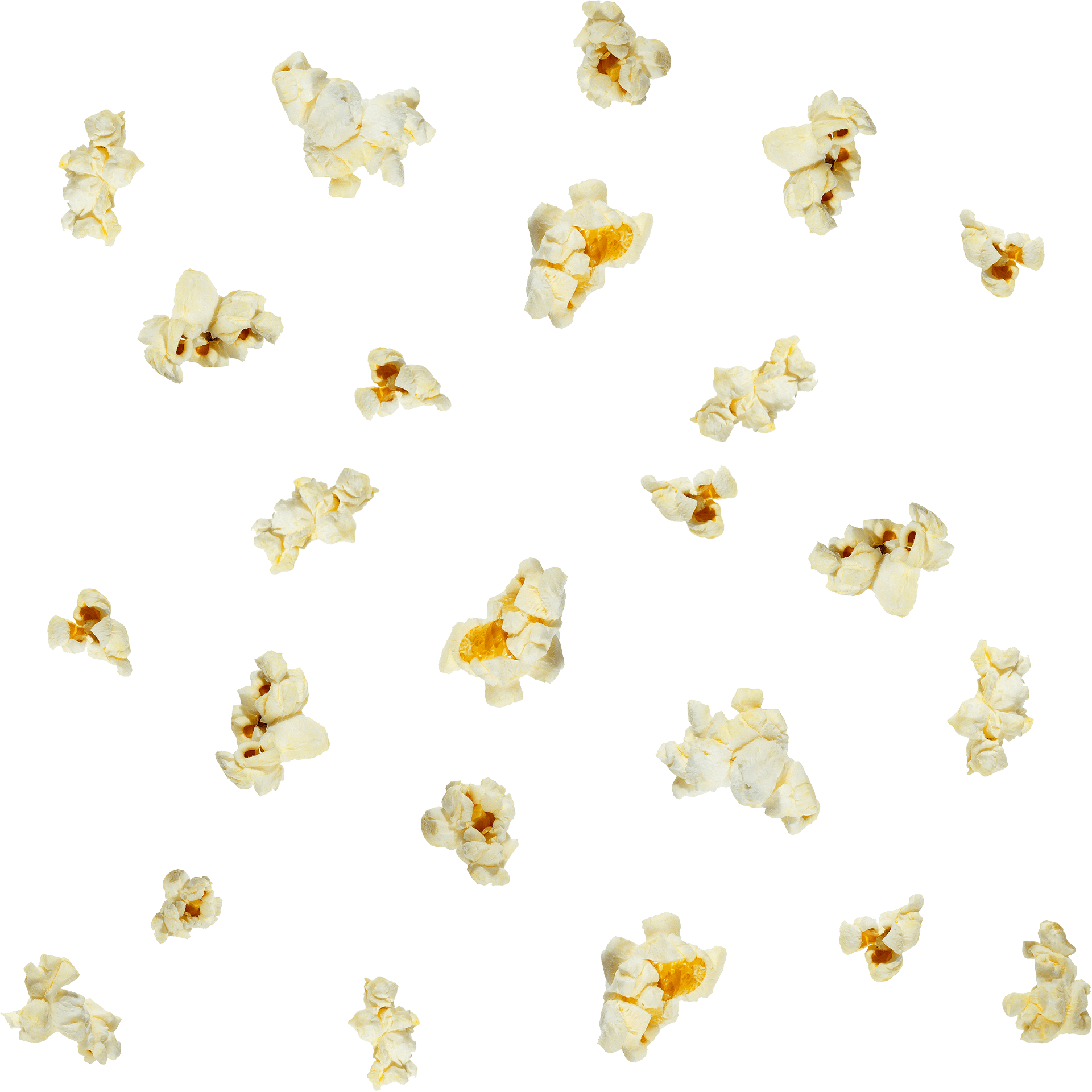 flying popcorn kernels