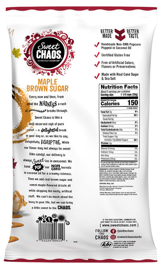 Maple Brown Sugar (bag back)