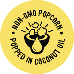 NON-GMO POPCORN | POPPED IN COCONUT OIL